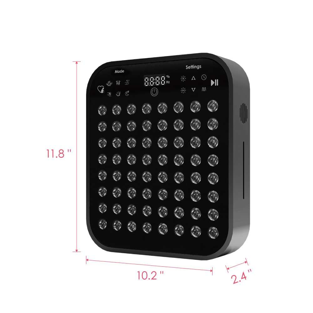 LEDLightTherapyShop.com Hello Red Light Voice Activated 610nm 630nm 660nm 810nm 830nm 850nm (11) Hello Red Light Therapy table top panel LEDLightTherapyShop.com Hello Red Light Therapy panel Voice Activated 610 630 660 810 830 850