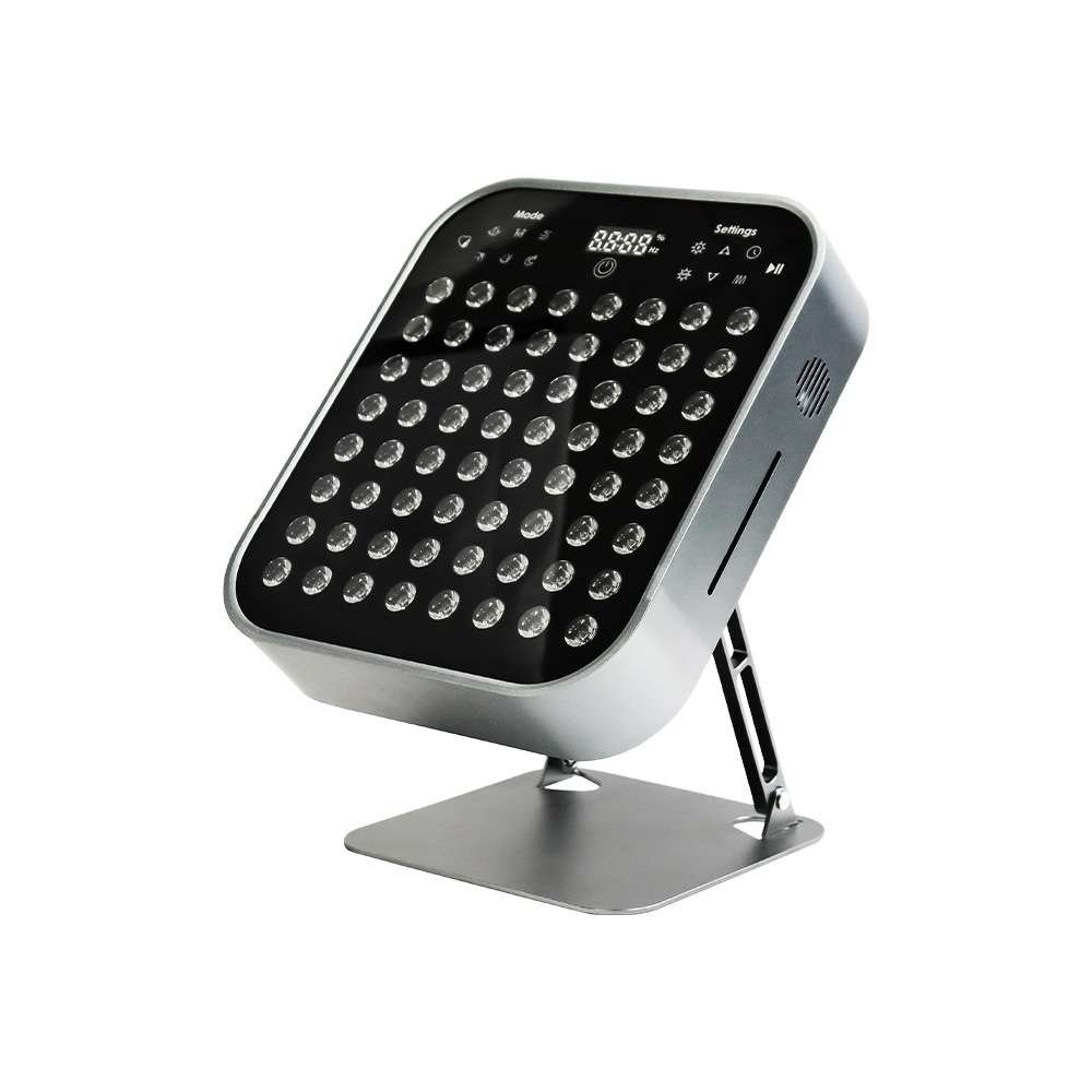 LEDLightTherapyShop.com Hello Red Light Voice Activated 610nm 630nm 660nm 810nm 830nm 850nm (15) Hello Red Light Therapy panel LEDLightTherapyShop.com Hello Red Light Therapy panel table top Voice Activated 610 630 660 810 830 850