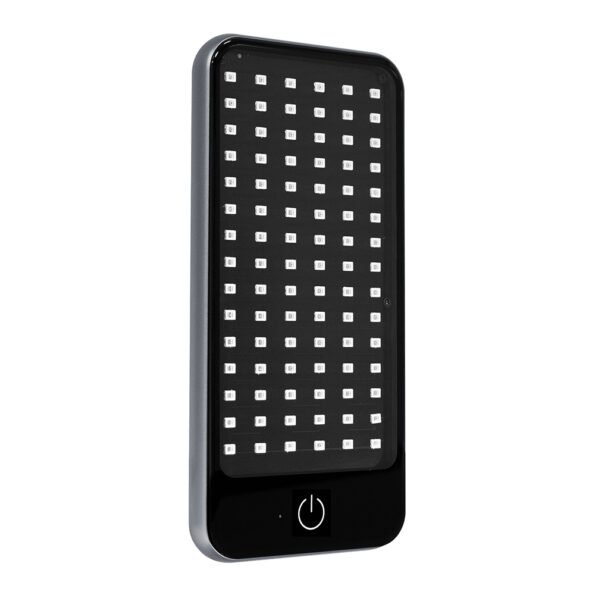 battery powered pocket sized panel light therapy benefits red 660nm and 850nm purchase from LEDLightTherapyShop.com