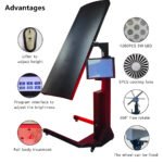 FDA 510k Cleared Red Light Therapy Panel with TENS & Bluetooth
