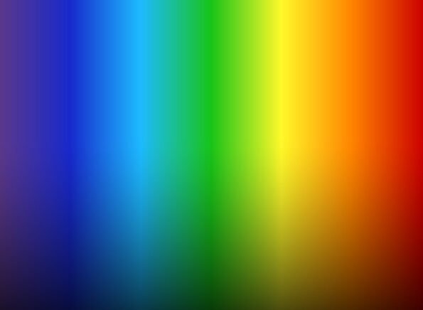 Colourful rainbow gradient background illustration