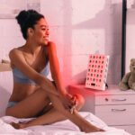 FDA Cleared x30 LEDs Compact red light therapy Table Top Panel includes kick stand I Red 660 + NIR 850nm travel friendly (2)