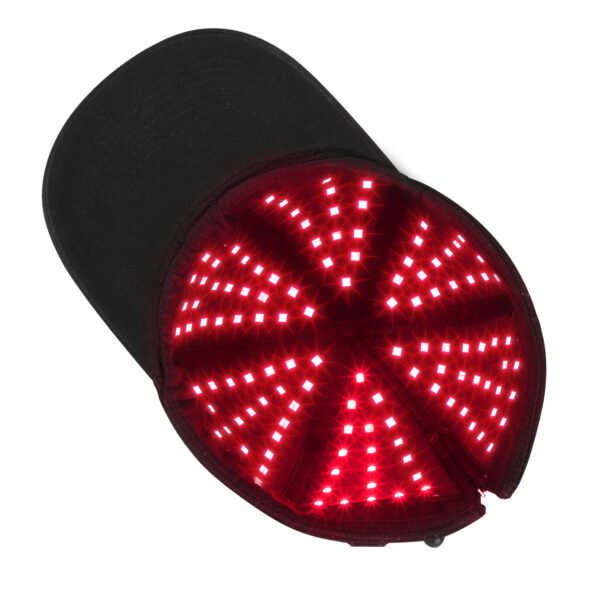 FDA Cleared I x450 LEDs Unisex Baseball Style Cap Red and Near-Infrared Light, 3 Wavelengths, Pulse, Dimming and Timer