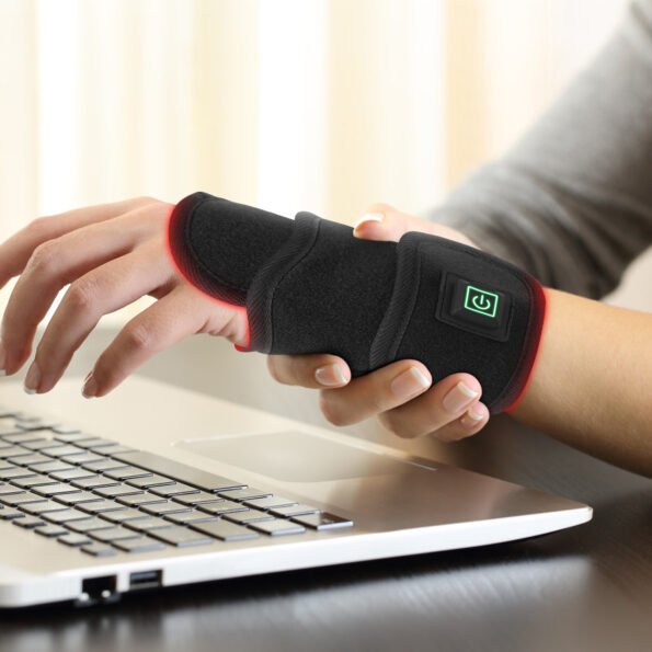FDA I Universal Built-In Battery Wrap Red and Near-Infrared Light Recovery: Hand, Head, Neck