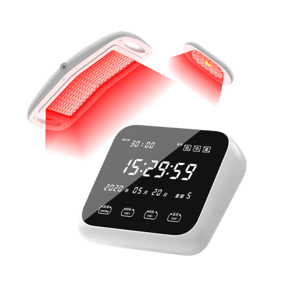 White Prostate Portable Red Light Therapy Device. x1 Wavelength, Temperature Setting and Timer