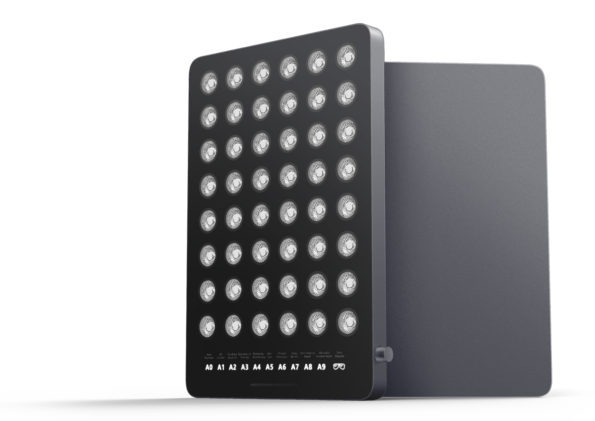 blue light therapy panel - BLACK Phototherapy Beauty panel x48 LEDs/x192 Chip-Beads, Blue light therapy, Yellow light therapy, Red light therapy and Near-Infrared Light Therapy Panel. Light Therapy Treatment x10 Pre-Sets: Acne Treatment, Oil Control