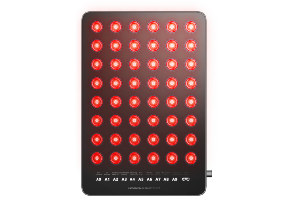 blue light therapy panel - BLACK Phototherapy Beauty panel x48 LEDs/x192 Chip-Beads, Blue light therapy, Yellow light therapy, Red light therapy and Near-Infrared Light Therapy Panel. Light Therapy Treatment x10 Pre-Sets: Acne Treatment, Oil Control