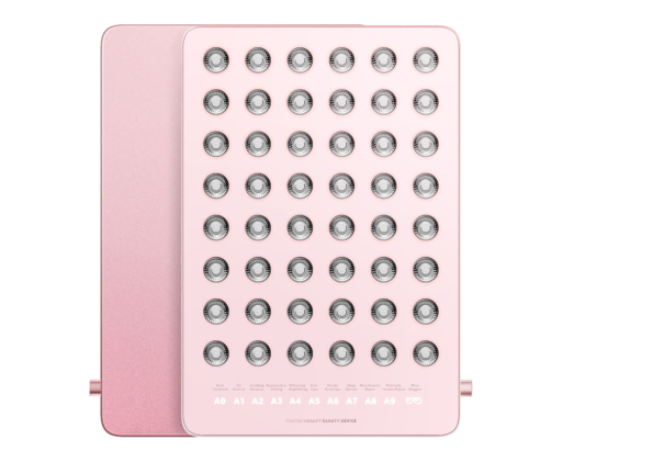 blue light therapy panel - PINK Phototherapy Beauty panel x48 LEDs/x192 Chip-Beads, Blue light therapy, Yellow light therapy, Red light therapy and Near-Infrared Light Therapy Panel. Light Therapy Treatment x10 Pre-Sets: Acne Treatment, Oil Control