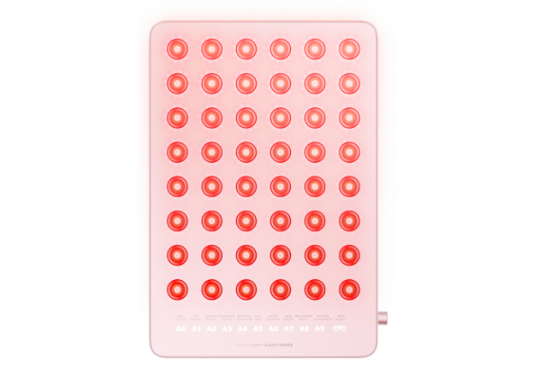 blue light therapy panel - PINK Phototherapy Beauty panel x48 LEDs/x192 Chip-Beads, Blue light therapy, Yellow light therapy, Red light therapy and Near-Infrared Light Therapy Panel. Light Therapy Treatment x10 Pre-Sets: Acne Treatment, Oil Control