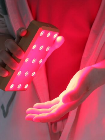 FDA Quad LEDs I x4 Wavelengths 630 660 850 940 x60 LEDs Gold Portable Red + Near-Infrared Light Handheld Pulse + Timer