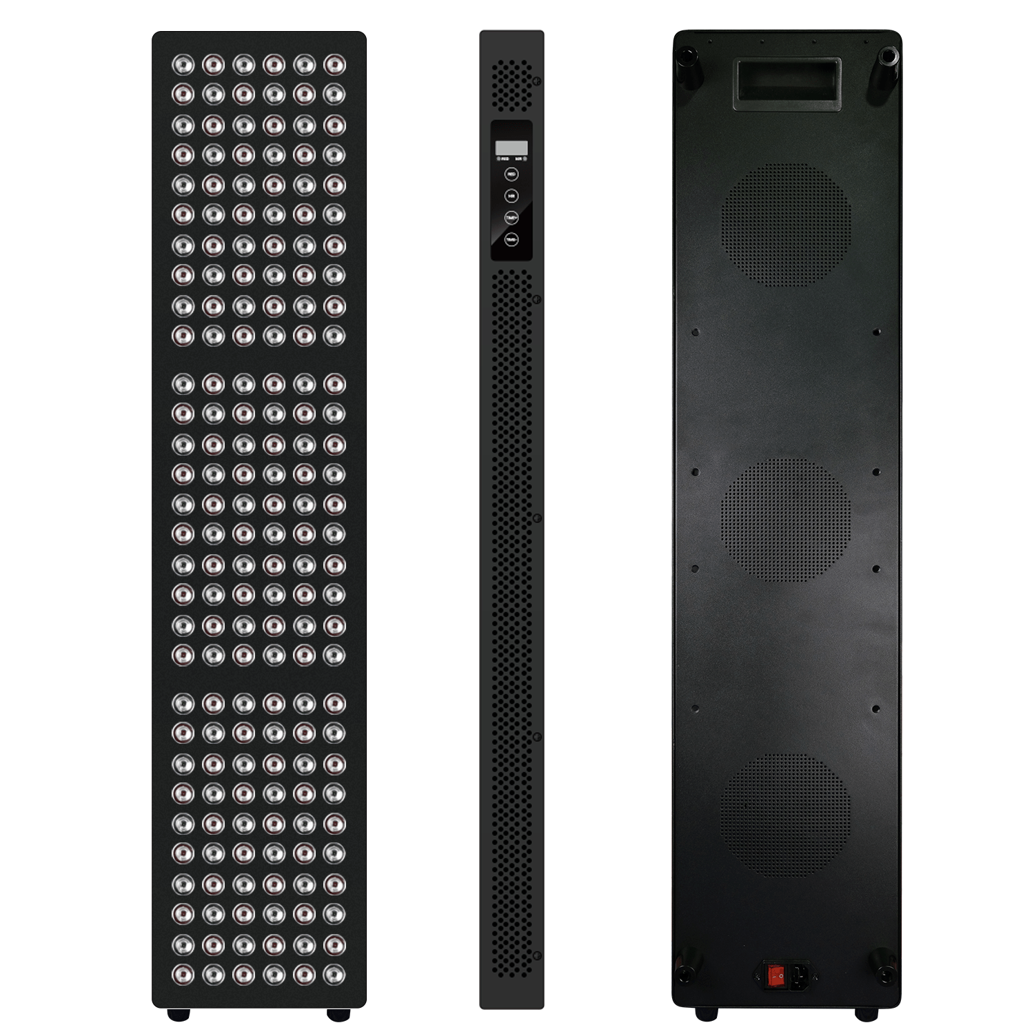 x5 Spectrum black Half Full Body panel (1 (3) x5 Spectrum black Half Full Body panel 180 leds red light therapy nir