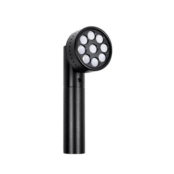 x9 LEDs Pain and Inflammation black Handheld. Red 630 660 and NIR 850 Light Therapy rechargeable battery