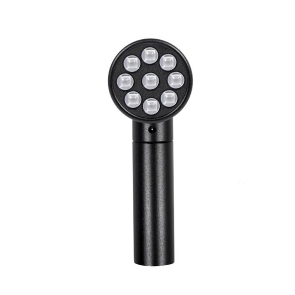 x9 LEDs Pain and Inflammation black Handheld. Red 630 660 and NIR 850 Light Therapy rechargeable battery