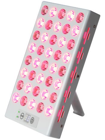 FDA-Certified Red & Near-Infrared Light Therapy Panel - 40 LEDs for Skin & Pain Relief