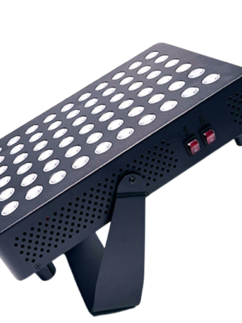 black table top panel switch operation 5 or 7 wavelength with kick stand red nir light therapy benefits www.LEDLightTherapyShop.com