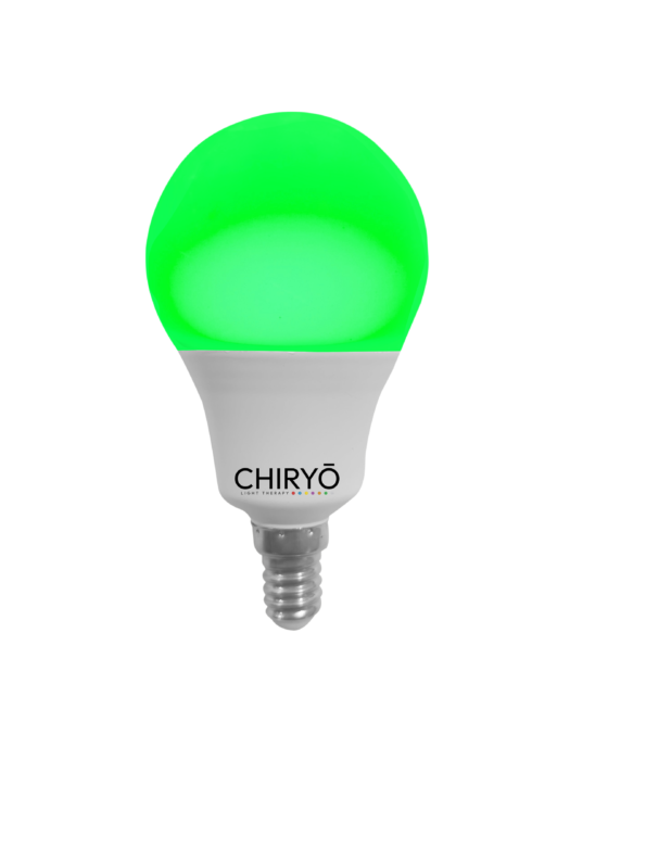 CHIRYO Light Therapy Sleep Lightbulbs RED 630NM AND AMBER 600NM Healthy Lighting E14 - 3W