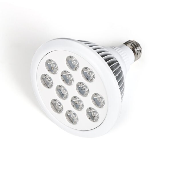 FDA Class II Red & Near-Infrared Therapy Bulb – 660nm 850nm 24W E26E27 includes red light therapy bulb clamp remote control pulse 4hz 10hz timer 10-30 mins eye protection