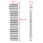 LEDLightTherapyShop.com RED NIR Half Body Panel Keypad (1)