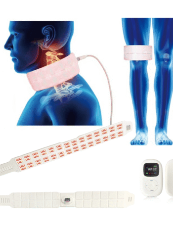 red light therapy spine joint neck red and near infrared light therapy Flexible Battery Powered x112 630nm and x56