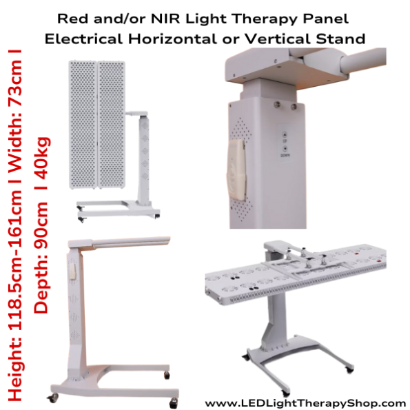Electrical-Horizontal-or-Vertical-Wheeled-Stand-Light-Therapy-Large-Panels LED Light Therapy Shop
