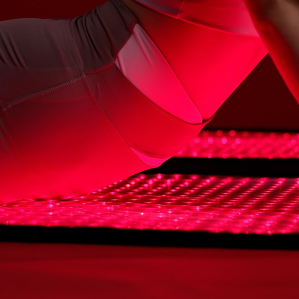 FDA Medical Class II FDA Cleared Full Body Red 600nm NIR 850nm Light Therapy Mat with Pulse, Light Intensity Controller Operated