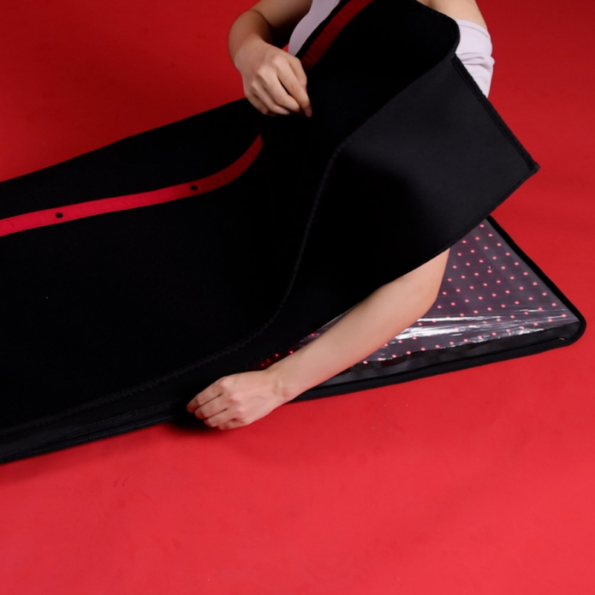 FDA Medical Class II FDA Cleared Full Body Red 600nm NIR 850nm Light Therapy Mat with Pulse, Light Intensity Controller Operated