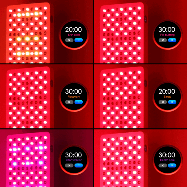 www.LEDLightTherapyShop.com Blue light, Green Light, Red and NIR Featuring-Red-NIR-Blue-and-Green-wavelengths.