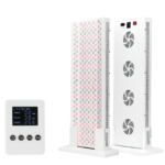 Red Light Therapy Curved HALF-BODY Panel I FDA Pain Relief & Skin Health x5 wavelength RED 630nm 660nm NIR 810nm 830n 850nm pulse 10hx 20hz 30hz 40h timer remote controller