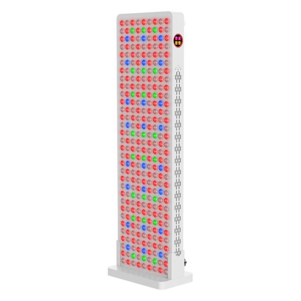 multi colour light therapy full body red 630 660 NIR 810 830 850 Green 528 Blue 450 touch english and spanish touch screen with remote control www.LEDLightTherapyShop.com