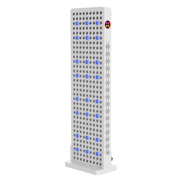multi colour light therapy half body red 630 660 NIR 810 830 850 Green 528 Blue 450 touch english and spanish touch screen with remote control www.LEDLightTherapyShop.com