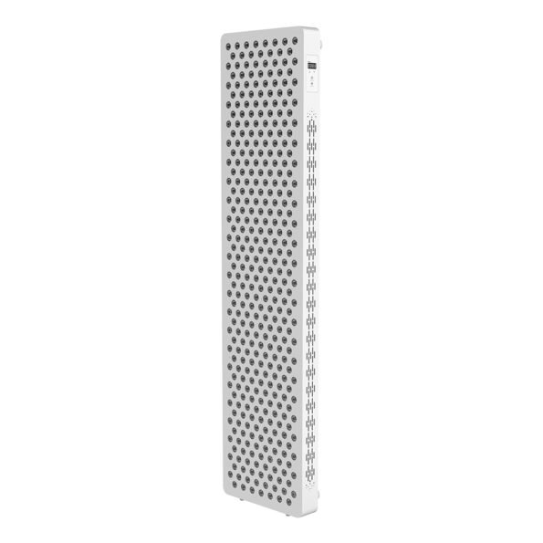 www.LEDLightTherapyShop.com FULL-body panel stand lllt red 660 NIR 850 red light therapy keypad operation