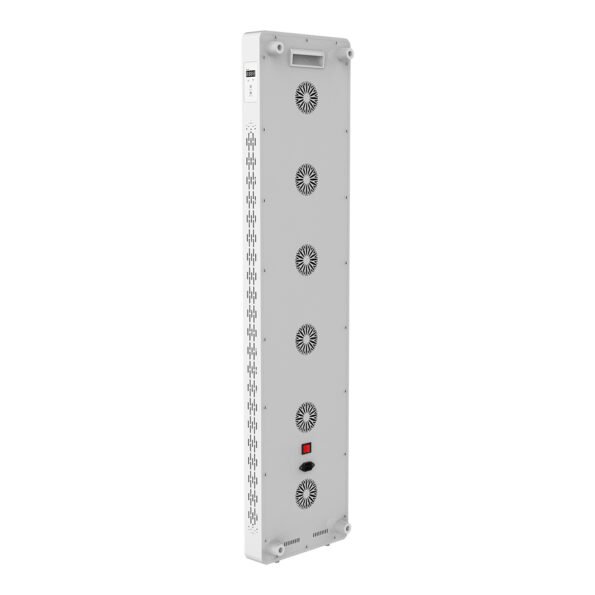 www.LEDLightTherapyShop.com FULL-body panel stand lllt red 660 NIR 850 red light therapy keypad operation