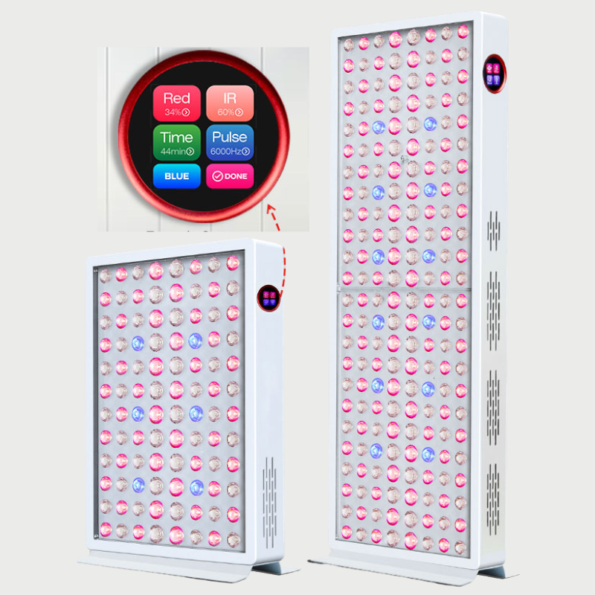 www.LEDLightTherapyShop.com-excusive-blue-450-red-660nm-near-infrared-850nm-panel-Household.