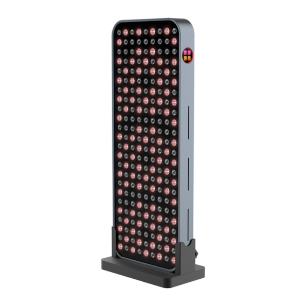 www.LEDLightTherapyShop.com exclusive spanish and english remote control touchscreen 6 smart modes presets multi Half Body coloured light therapy panel blue 450 green 528 red 630 and 660 near-infrared 810n 830nm 850nm panel Household