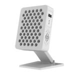 www.LEDLightTherapyShop.com table top lllt red 660 NIR 850 red light therapy panel keypad operation (3)