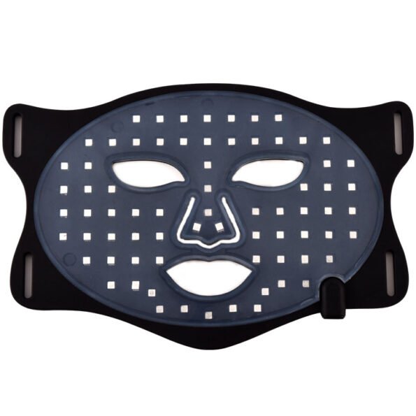 FDA 510k-Certified Black LED face Mask x288 leds Premium Light Therapy Results - Unbranded Price red 635nm blue 465nm yellow 605nm near-infrared 850nm anti aging anti wrinkle acne reduction dermatology grade light therapy