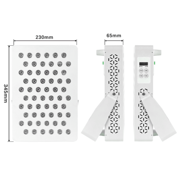 FDA Class II Medical LED Light Therapy table top Panel | 5 Wavelengths (630-850nm) for Skin, Pain Relief & Cellular Renewal
