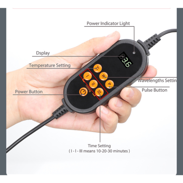  Red Light Therapy Glove 300 LEDs for Pain Relief and Skin Benefits