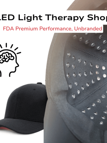 810nm brain cap Brain Cognitive Enhancement cap hat I with Optical Lens