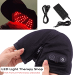 Brain Optimisation Red 630 NIR 850 + 940 Light Therapy Cap Hat (1)
