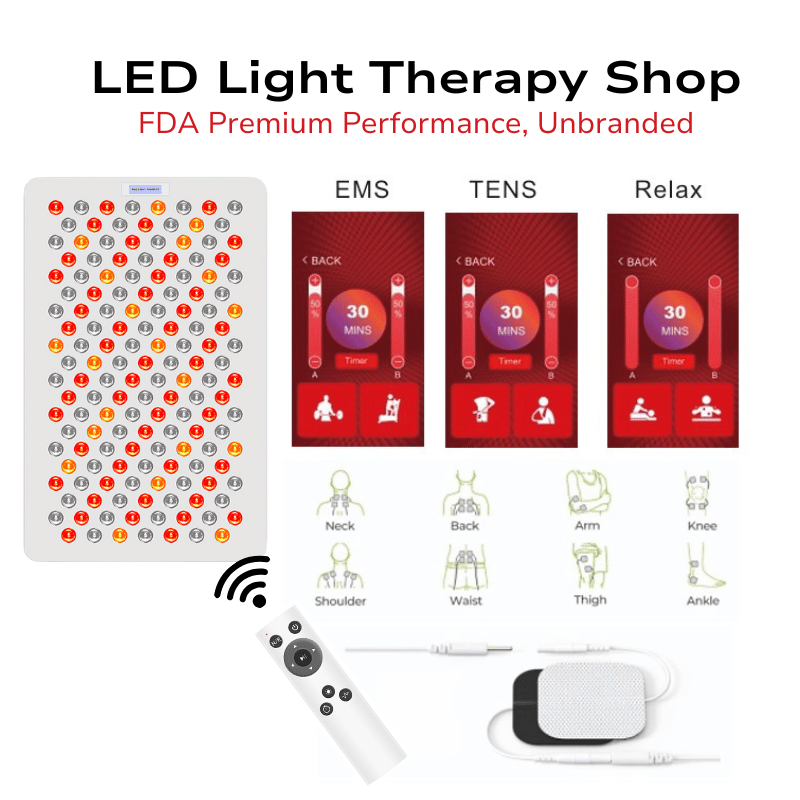 FDA 610 630 660 810 830 850 940 1060 Advanced Red NIR Light Therapy half body Panel FDA 610 630 660 810 830 850 940 1060 Advanced Red NIR Light Therapy half body Panel
