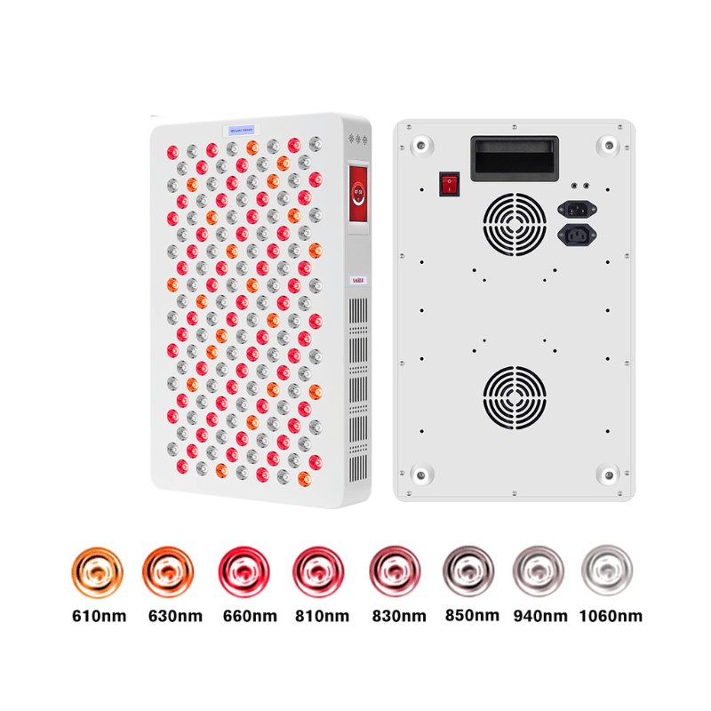FDA 610 630 660 810 830 850 940 1060 Advanced (1) FDA 610 630 660 810 830 850 940 1060 Advanced Red NIR Light Therapy half body Panel