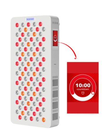 FDA 610 630 660 810 830 850 940 1060 Advanced Red & NIR Light Therapy half-body panel