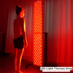 FDA 610 630 660 810 830 850 940 1060 Advanced Red NIR Light Therapy half body Panel 300 LEDs TENs EMS preset treatment modes 8 wavelengths