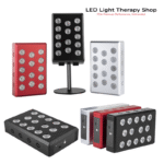 FDA I Therapy-Doctor  Handheld Red 660nm NIR 850nm Light Therapy rechargeable handheld panel 14 leds low battery indicator pain skin rejuvenation mitochondria boost available red black silver