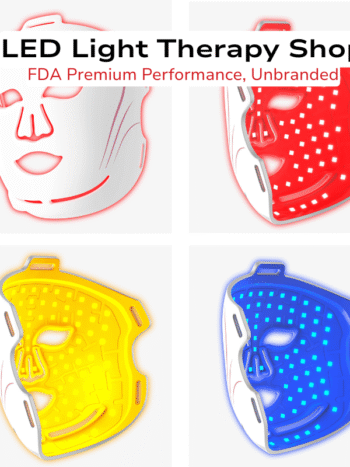 Pro-Sculpt LED Mask Full Face Jawline NIR 1072 830 RED 633 yellow590 AntiAging Acne