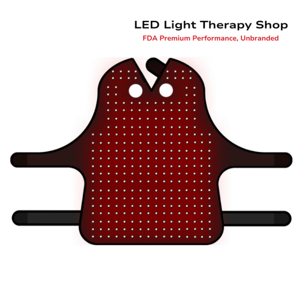 Equine Poll Cap Red Light Therapy Wrap Head Neck Pain Relief for Horse