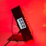 Table Top Red Light Therapy Panel x80 LEDs 595 630 660 810 850 TENs pulse touchscreen adjustable yellow red near infrared