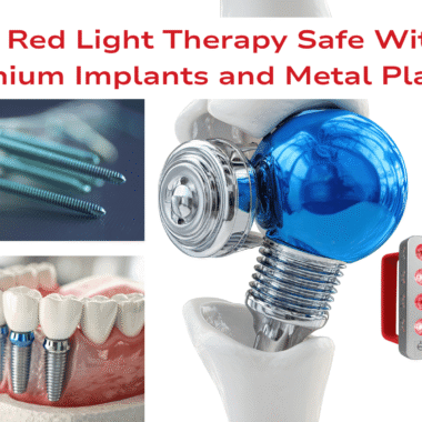 Is Red Light Therapy Safe With Titanium Implants and Metal Plates?