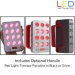 Red Light Therapy Handheld 660nm 850nm with Handle